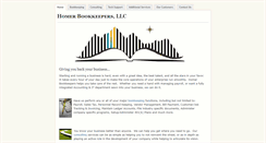 Desktop Screenshot of homerbookkeepers.com